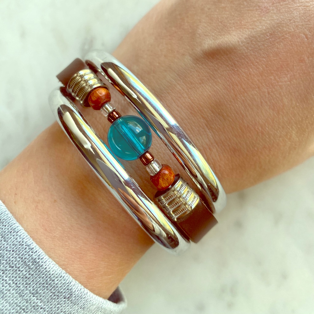 Boho Beaded Cuff